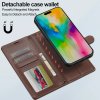 iPhone 16 Pro Max Fodral med Löstagbart Skal L2 Series MagSafe Brun
