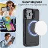 iPhone 16 Pro Max Fodral med Löstagbart Skal L2 Series MagSafe Svart