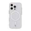 iPhone 16 Pro Skal Glitter MagSafe Vit