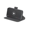iPhone 16e/17e Fodral Wallet Stand Svart