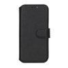 iPhone 16e/17e Fodral Äkta Läder Svart