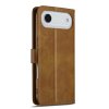 iPhone Air Fodral med Kortfack Stativfunktion Ljusbrun