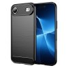 iPhone Air Skal Borstad Kolfibertextur Svart