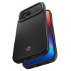 iPhone 17 Pro Max Skal Enzo Aramid T MagFit Svart Silver
