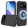 iPhone 17 Pro Max Skal Silicone Feather Series MagSafe Raven Black