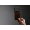 iPhone 17 Pro Max Skin Mag Leather Back Rustic Brown