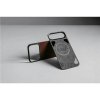 iPhone 17 Pro Max Skin Mag Leather Back Rustic Brown