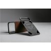 iPhone 17 Pro Max Skin Mag Leather Back Rustic Brown