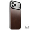 iPhone 17 Pro Max Skin Mag Leather Back Rustic Brown