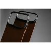iPhone 17 Pro Max Skin Mag Leather Back Rustic Brown