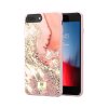 iPhone 6/6S/7/8 Plus Skal Pink Marble Gold