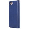 iPhone 6/6S/7/8/SE Etui Aftageligt Cover KT Leather Series-3 Blå