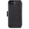 iPhone 6/6S/7/8/SE Etui Wallet Case Magnet Serpent Black