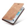 iPhone 6/6S Plånboksfodral Retro Flip Stativfunktion Ljusbrun