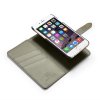 iPhone 6s/6 Plånboksfodral Löstagbart Skal Kortfack Utsida Grön