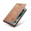 iPhone 7/8/SE Plånboksfodral Retro Flip Stativfunktion Ljusbrun