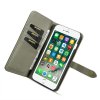 iPhone 7/8 Plus Plånboksfodral Splittläder Löstagbart Skal Kortfack Utsida Grön