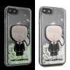 iPhone 7/8/SE Skal Glow In The Dark Silver