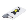 iPhone 7/8/SE Skal Silikon 3D Katt