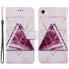 iPhone 7/8/SE Fodral Motiv Trianglar Marmor