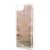 iPhone 7/8/SE Skal Liquid Glitter Paisley Pattern Guld