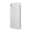 iPhone 7/8/SE Skal Glitter Cover Peony Silver