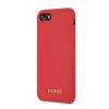 iPhone 7/8/SE Skal Silicone Logo Röd