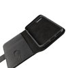 iPhone 7/8/SE Fodral Äkta Läder Svart