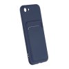 iPhone 7/8/SE Skal Korthållare Blå