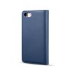 iPhone 8/7 Plånboksfodral Splittläder Löstagbart Skal Kortfack Utsida Blå