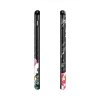 iPhone X/Xs Skal Black Marble Floral