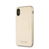 iPhone X/Xs Skal Saffiano Cover Guld