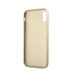 iPhone X/Xs Skal Saffiano Cover Guld