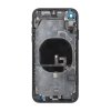 iPhone XR Baksida med Komplett Ram Premium - Svart