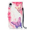 iPhone Xr Plånboksfodral Kortfack Motiv Eleganta Fjärilar