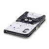 iPhone Xr Plånboksfodral Kortfack Motiv Svart och Vit Katt