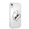 iPhone Xr Skal Hårdplast Choupette Hjärtan Transparent