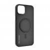 iPhone 15 Plus Skal Recycled Plastic Transparant Loop Stand Back Cover Svart