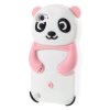 iPod Touch 2019 Skal Silikon 3D Panda Vit Rosa