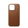 iPhone 13 Pro Skal Äkta Läder MagSafe Tan
