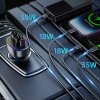 Billaddare JR-CL29 70W 4 Port Car Charger
