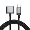 Kabel 2m 140W USB-C till MagSafe 3 Grå