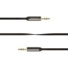 Kabel 3.5mm Stereo Audio Cable 1m Svart
