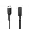 PowerArc Kabel ArcWire™ USB-A till USB-C 1 meter 2-pack Svart