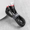Kabel Cafule Cable USB-A/USB-C 3m Röd Svart