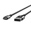 Kabel DuraTek Micro-USB till USB-A 1.2 meter Svart