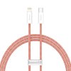 Kabel Dynamic Series USB-C till Lightning 1 m Orange