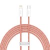 Kabel Dynamic Series USB-C till Lightning 2 m Orange