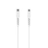 Kabel Liquid Silicone USB-C/Lightning 1.2m Vit