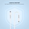 Kabel Liquid Silicone USB-C/Lightning 1.2m Vit